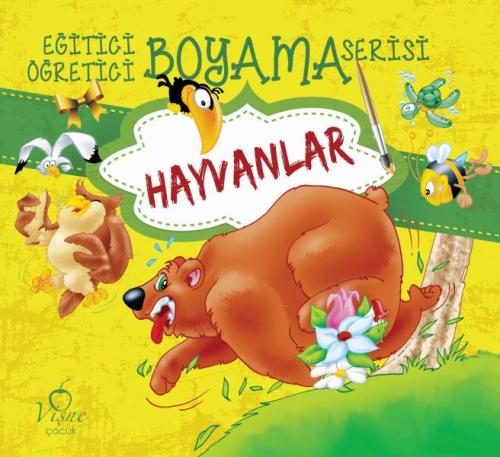 Eğitici Öğretici Boyama Serisi - Hayvanlar %22 indirimli Kolektif