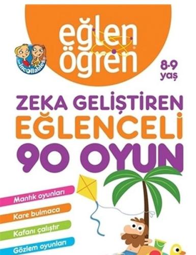 Eğlen Öğren 8-9 Yaş - Zeka Geliştiren Eğlenceli 90 Oyun %16 indirimli 