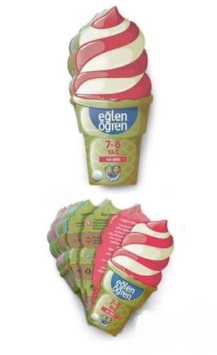 Eğlen Öğren Ice Cream - 360 Soru (7-8 Yaş) %16 indirimli Kolektif