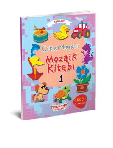 Eğlenceli Çıkartmalı Mozaik Kitabı Seti (4 Kitap Takım) Kolektif