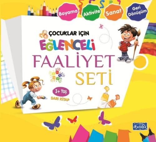 Eğlenceli Faaliyet Seti - Sarı Kitap - 3+ Yaş %35 indirimli Kolektif