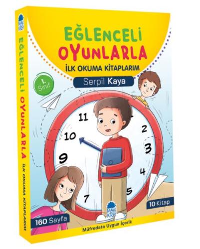 Eğlenceli Oyunlarla İlk Okuma Kitaplarım Set (10 Kitap) %20 indirimli 