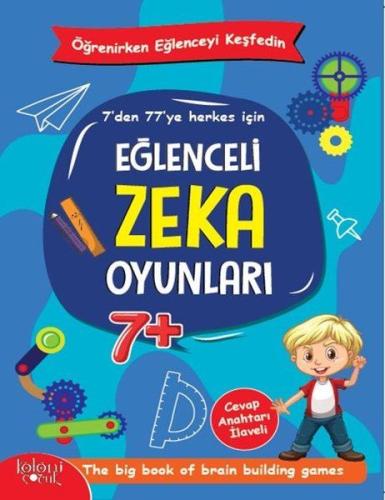 Eğlenceli Zeka Oyunları - Mavi Kitap -Öğrenirken Eğlenceyi Keşfedin %3