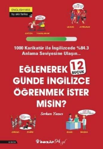 Eğlenerek 12 Buçuk Günde İngilizce Öğrenmek İster Misin? %15 indirimli