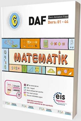 Eis Yayınları 6. Sınıf - DAF - Matematik Kolektif