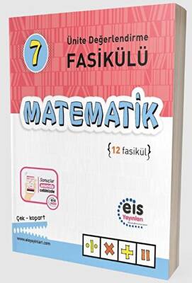 Eis Yayınları 7. Sınıf Ünite Değerlendirme Fasikülü 1-12 Matematik Kol