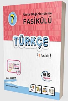 Eis Yayınları 7. Sınıf Ünite Değerlendirme Fasikülü 1-8 Türkçe Kolekti