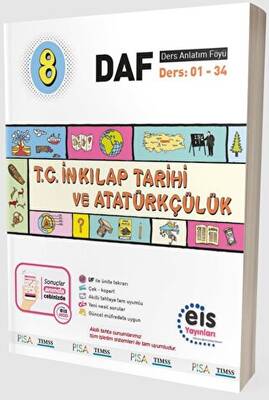 Eis Yayınları 8. Sınıf - DAF - T.C. İnkılap Tarihi ve Atatürkçülük Kol