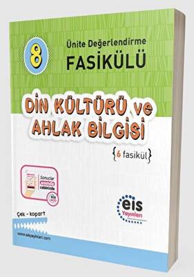 Eis Yayınları 8. Sınıf Ünite Değerlendirme Fasikülü 1-5 Din Kültürü ve