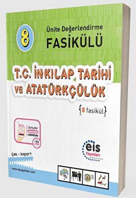 Eis Yayınları 8. Sınıf Ünite Değerlendirme Fasikülü 1-7 T.C. İnkılap T