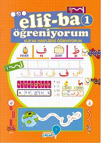 Elif-ba Öğreniyorum Seti (3 Kitap) Kolektif