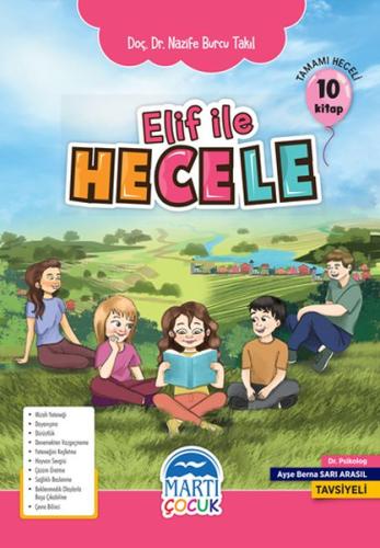 Elif ile Hecele Okuma Seti - 10 Kitap Takım %30 indirimli Nazife Burcu