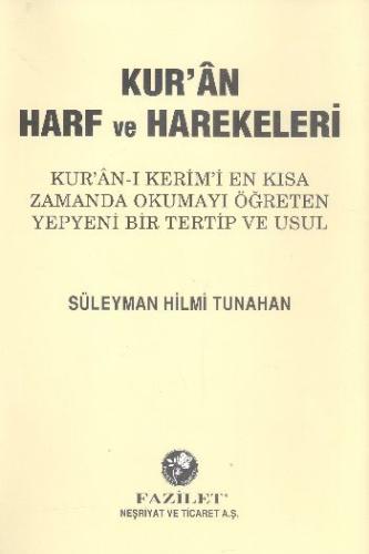 Elifba / Kuran Harf ve Harekeleri (küçük boy) Süleyman Hilmi Tunahan