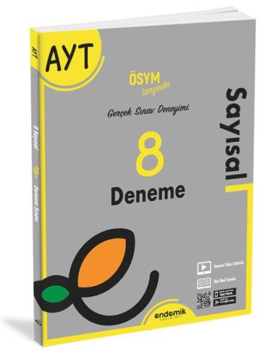 Endemik AYT Sayısal 8 Deneme Sınavı %21 indirimli