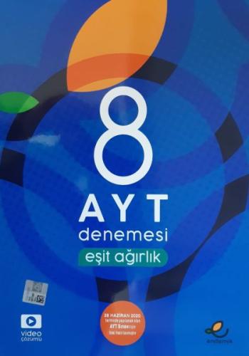 Endemik AYT Eşit Ağırlık 8 Denemesi (Yeni) Kolektif