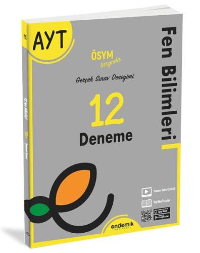 Endemik AYT Fen Bilimleri 12 Deneme Sınavı %21 indirimli Kolektif