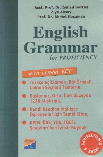 English Grammar for Proficiency (+Cevap Anahtarı) İsmail Boztaş