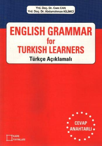 English Grammar for Turkish Learners Türkçe Açıklamalı Abdurrahman Kil