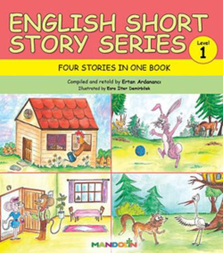 English Short Stories Series Level-1 Four Stories In One Book %15 indi