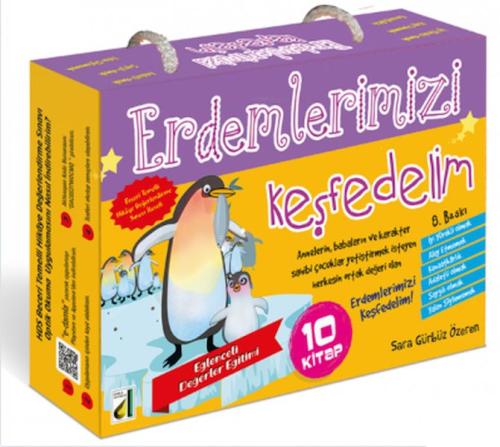 Erdemlerimizi Keşfedelim (10 Kitap Takım) %25 indirimli Sara Gürbüz Öz