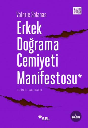 Erkek Doğrama Cemiyeti Manifestosu %12 indirimli Valerie Solanas