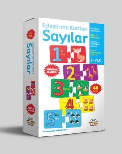 Eşleştirme Kartları Sayılar %23 indirimli Kolektif