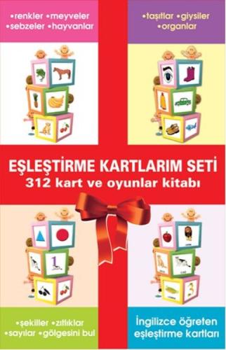 Eşleştirme Kartlarım Seti 312 Kart ve Oyunlar Kitabım Orhan Meriç