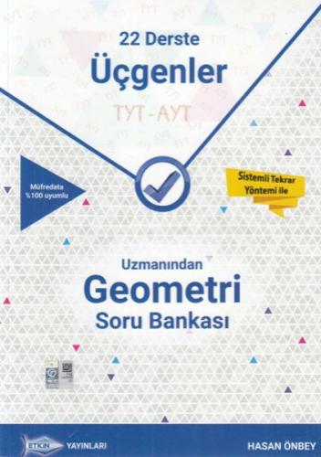 Etkin TYT - AYT Uzmanından Geometri Soru Bankası 22 Derste Üçgenler (3