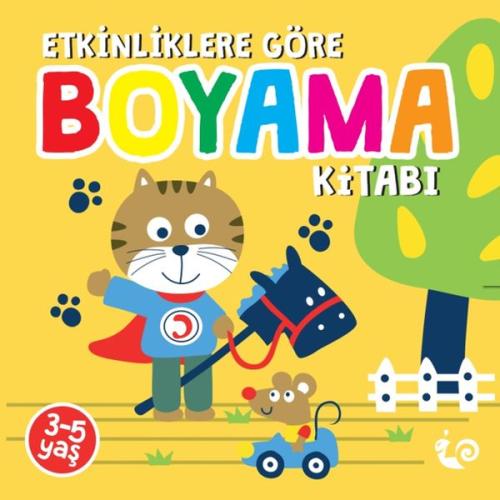 Etkinliklere Göre Boyama Kitabı - Sarı %26 indirimli Sunguralp Şolpan