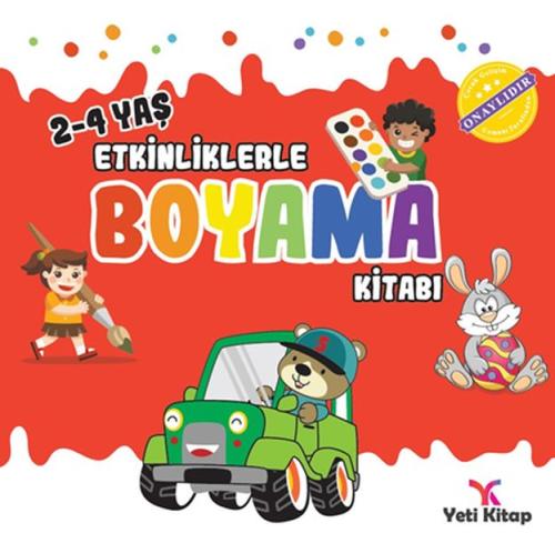 Etkinliklerle Boyama Kitabı 1 - (2-4 Yaş) %15 indirimli Feyyaz Ulaş