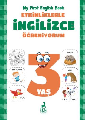 Etkinliklerle İngilizce Öğreniyorum 3 Yaş - My First English Book %30 