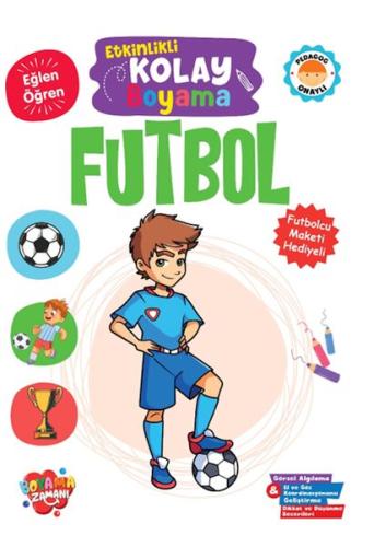 Etkinlikli Kolay Boyama – Futbol %25 indirimli