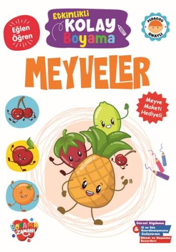 Etkinlikli Kolay Boyama -Meyveler %25 indirimli Kolektıf