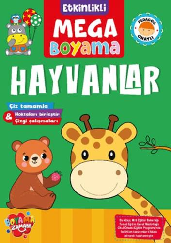 Etkinlikli Mega Boyama - Hayvanlar %25 indirimli Kolektif