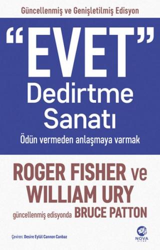 “Evet” Dedirtme Sanatı: Ödün vermeden anlaşmaya varmak %12 indirimli R