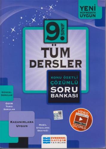 Evrensel 9. Sınıf Tüm Dersler Konu Özetli Soru Bankası (Yeni) Kolektif