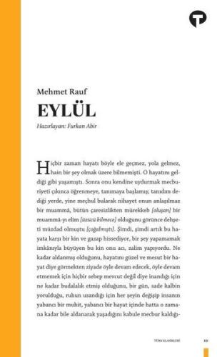 Eylül %14 indirimli Mehmet Rauf