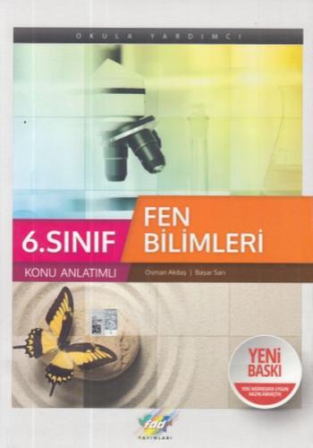 FDD 6. Sınıf Fen Bilimleri Konu Anlatımlı (Yeni) Başar Sarı