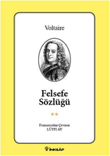 Felsefe Sözlüğü %15 indirimli Voltaire