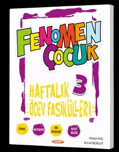 Fenomen Çocuk Yayınları 3 Haftalık Ödev Fasikülleri