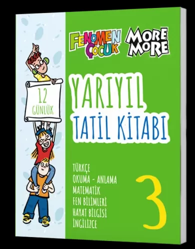 Fenomen Çocuk Yayınları 3. Sınıf Yarıyıl Tatil Kitabı