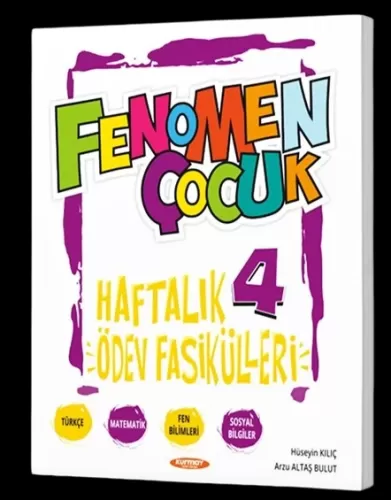 Fenomen Çocuk Yayınları 4 Haftalık Ödev Fasikülleri