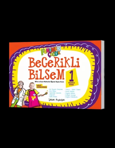 Fenomen Çocuk Yayınları Becerikli Bilsem 1 Hazırlık Kitabı