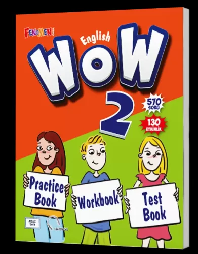 Fenomen Yayınları 2 Practice Book + Workbook + Test Book