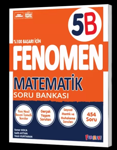 Fenomen Yayınları 5.Sınıf Matematik B Soru Bankası