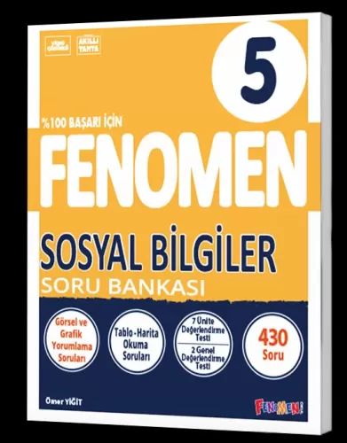 Fenomen Yayınları 5.Sınıf Sosyal Bilgiler Soru Bankası