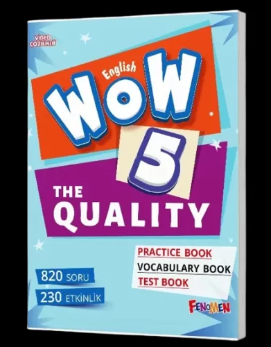 Fenomen Yayınları 5 The Quality + Practice Book + Vocabulary Book + Te