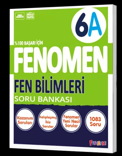 Fenomen Yayınları 6.Sınıf Fen Bilimleri A Soru Bankası