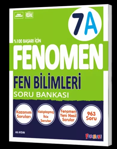 Fenomen Yayınları 7.Sınıf Fen Bilimleri A Soru Bankası