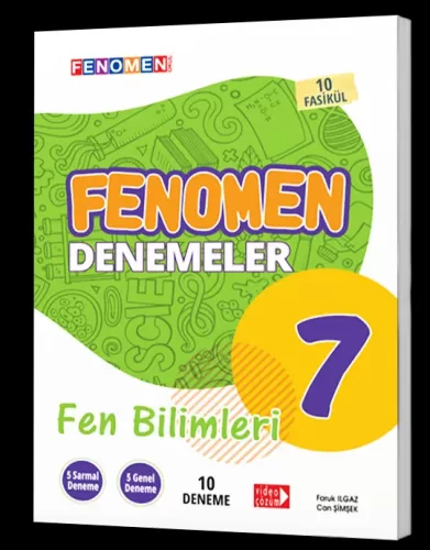 Fenomen Yayınları 7.Sınıf Fen Bilimleri Denemeleri